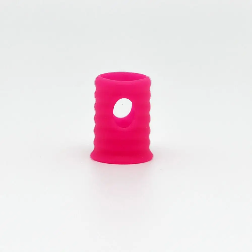 15Pcs Plastic Padel Racket Dampeners Ring Shape Vibration Reducing Racket Vibration Dampeners Colorful Clear Storage Case