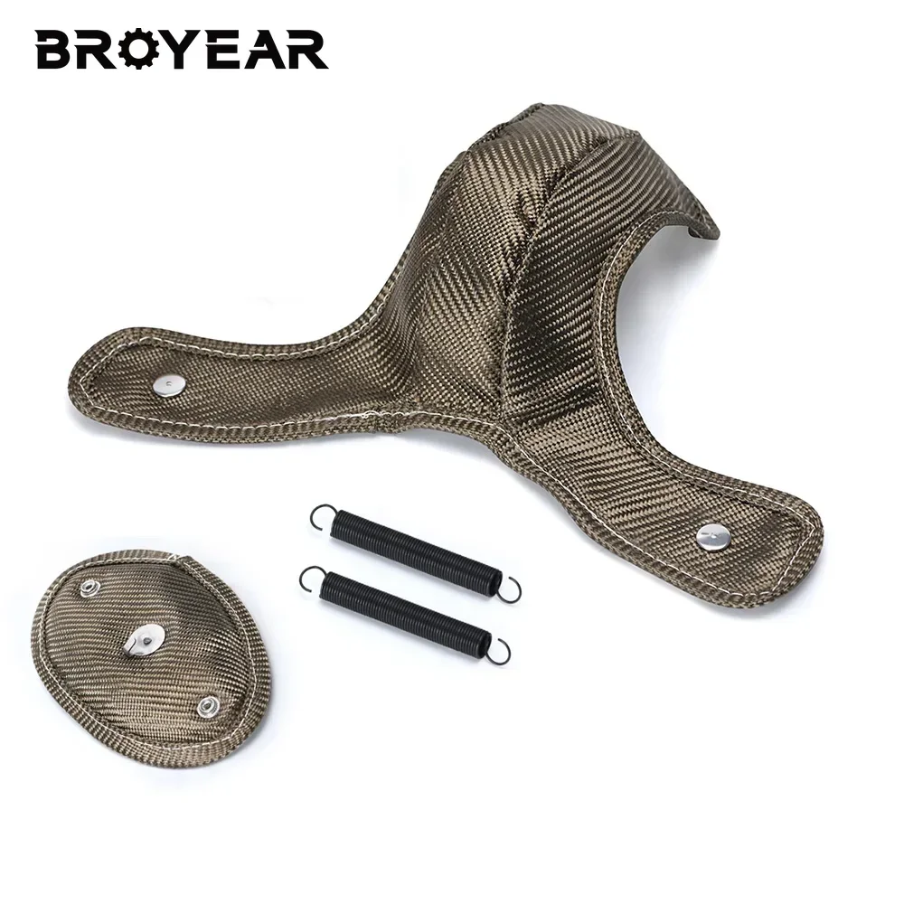 Broyear High Quality TITANIUM Turbo Heat Shield Blanket FOR Audi S3 / Volkswagen Golf Mk7 / Seat Leon