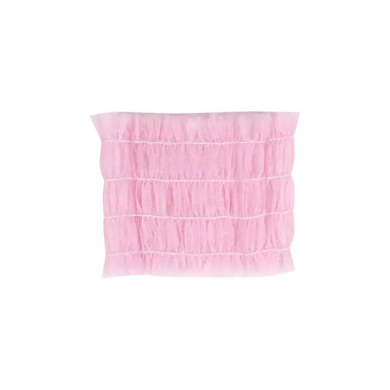 

100pcs Disposable Headbands for Women Spa Facial Disposable Hairband Non-woven Fabric Headband for Makeup Travel Skin Care Soft