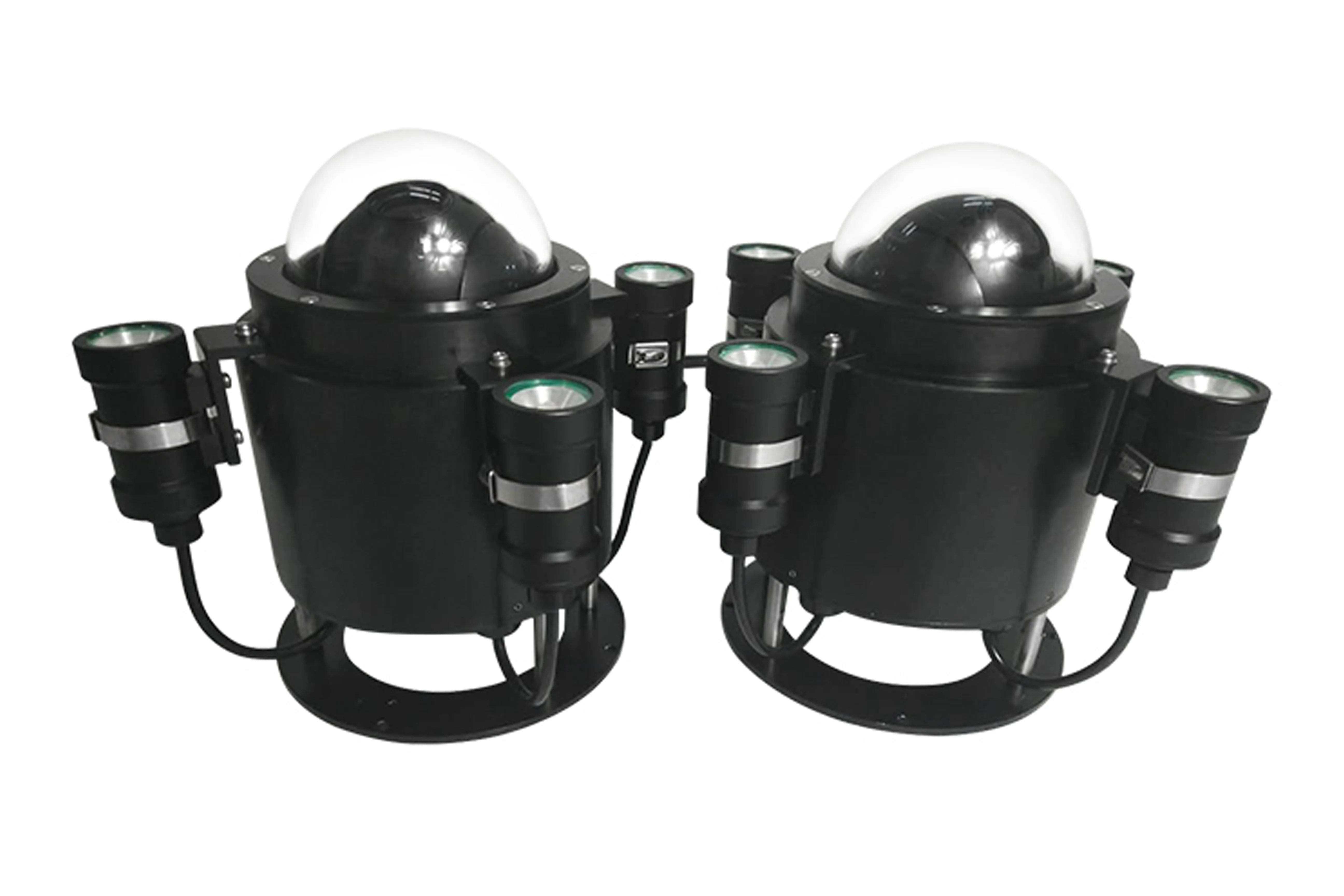 ROV 200W pixel 1080P dam detection underwater network camera PTZ monitoring ball machine waterproof depth of 100m ZF-IPC-08K11