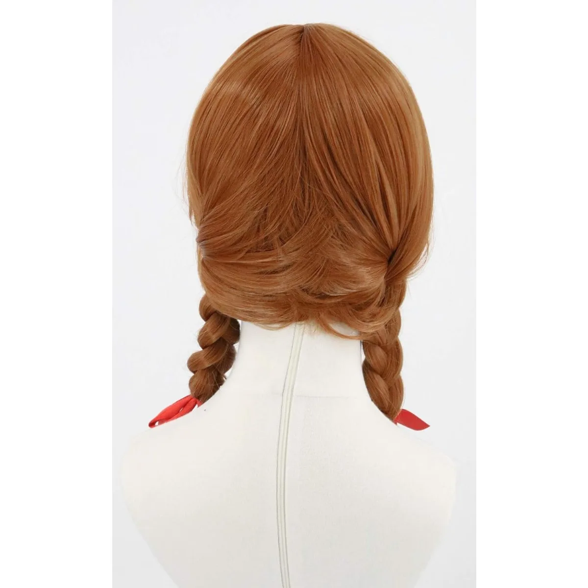 Women or Girl Long Brown Braids Wig Halloween Costume Cosplay Wigs Annabelle cos wig