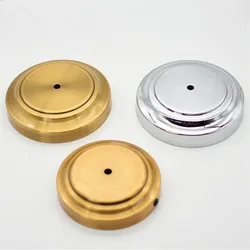 Metal Table Light Plate Chassis Retro Circular lighting Base Artwork Furnishings Table Lamp Hardware Accessories