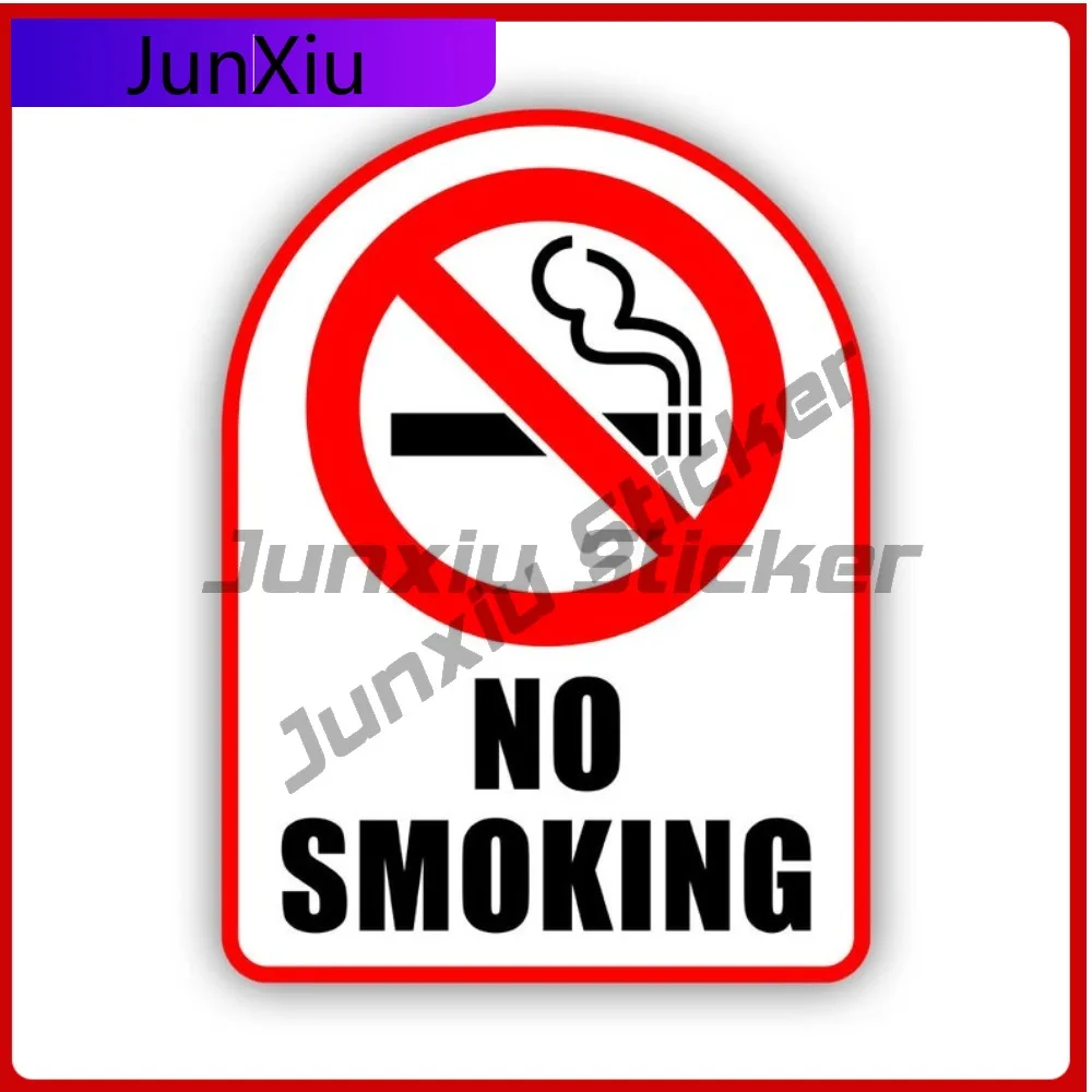 

No Smoking Sticker Uv Protected Decals Uv Protected No Fumar Smoke Second Hand V2 Cute Style Bumper Use Waterproof Vinyl Deca