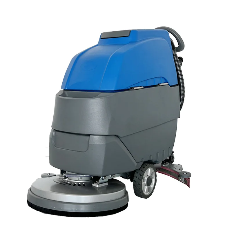 

Electric small mopping machine, suction and towing machine Commercial industrial factory Hotel mopping car