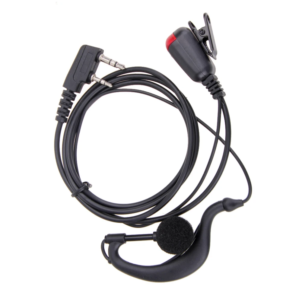 2Pin Walkie Talkie Earpiece Headset Multifunctional Earphone Earpiece Headphone Privacy Accessories for Two Way Radio