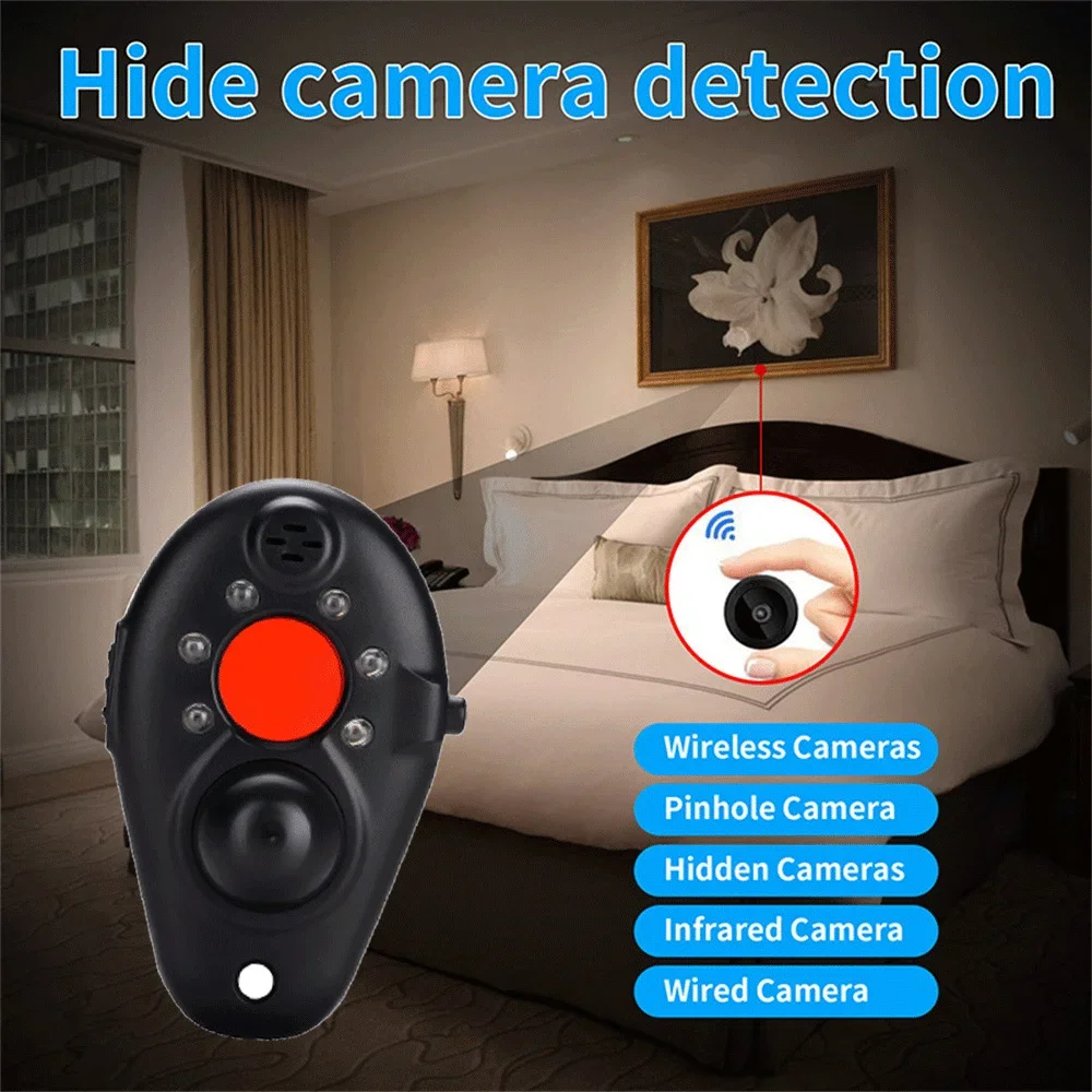 Car GPS Tracker Find Out Blocker Hidden Camera Detector Spy Cam GSM Mini Bug Wiretap Sound Signal scan Detect spy gear detectors