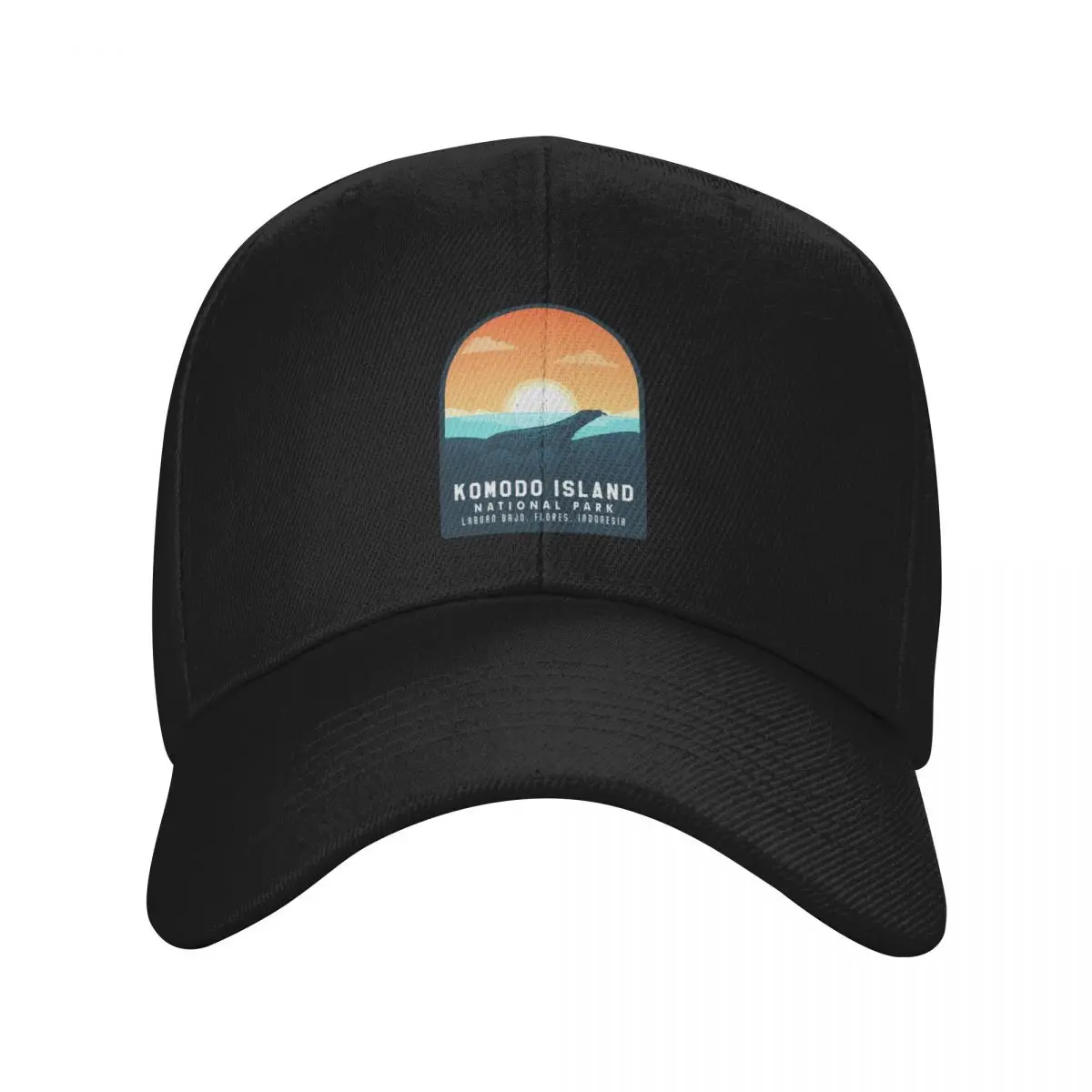 Komodo Island National Park Indonesia Baseball Cap custom Hat Anime Hat New Hat Visor Men's Women's