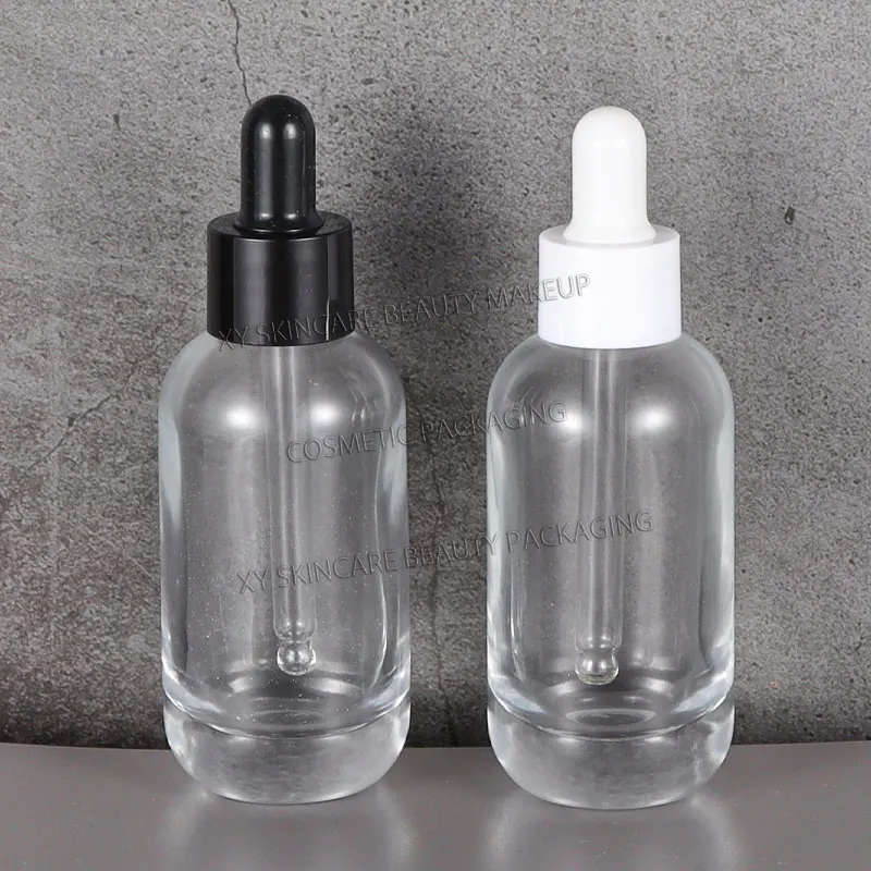 10ks průhledný 30ml sklo kapátkem lahve skincare krása kosmetický balení sérum podstatný mazat péče lahve