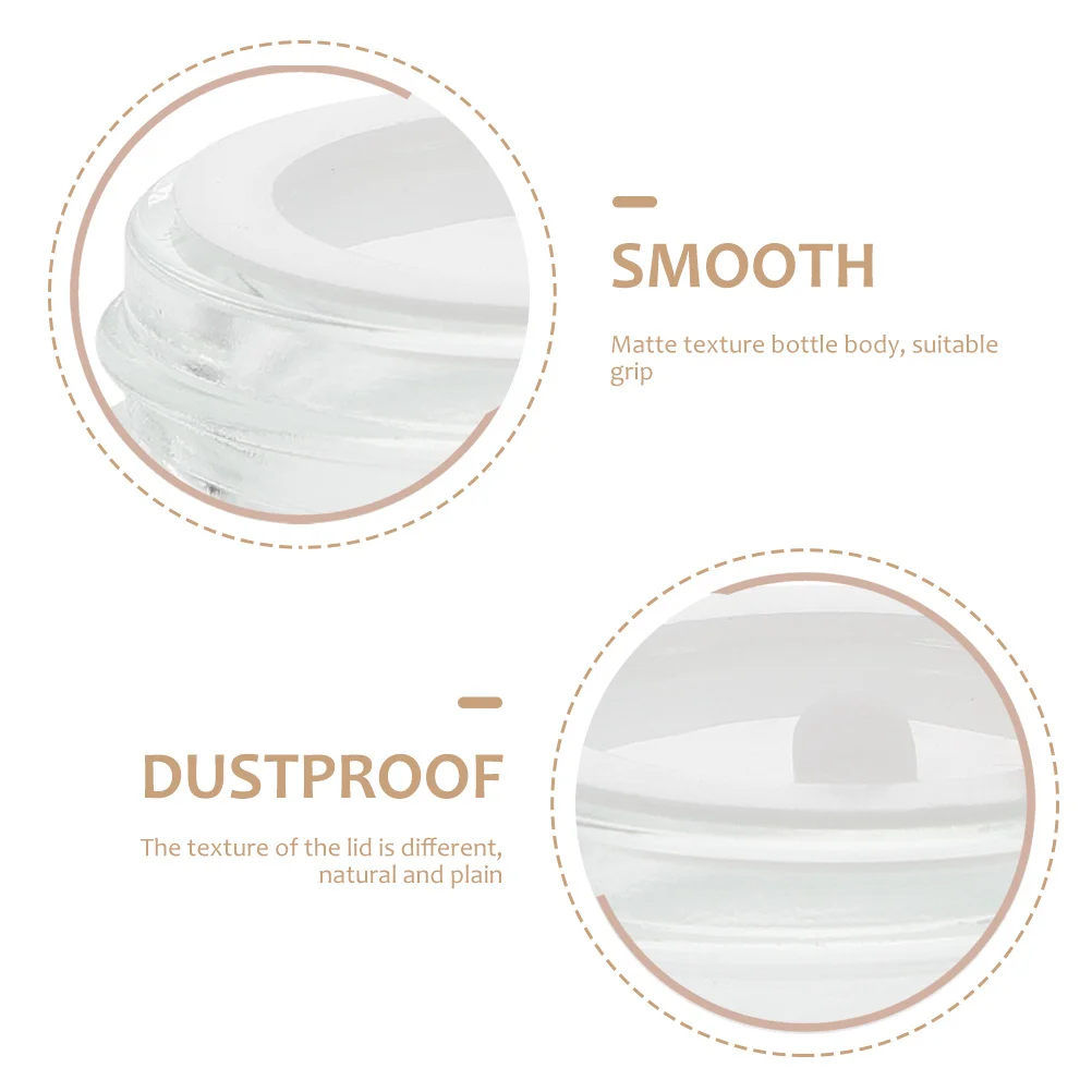 뚜껑이 있는 매니큐어 컵 프리미엄 유리 목재 재질 가벼운 다펜 디쉬 네일 아트 액체 보관 펜 청소 파우더 혼합용