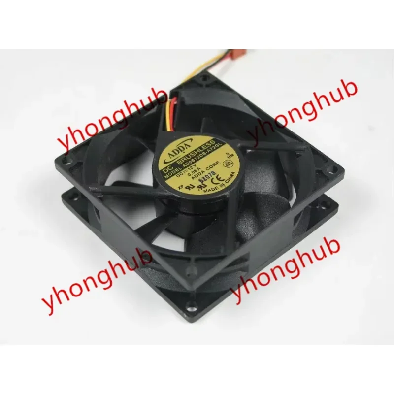 

ADDA AD0812DB-A72GL DC 12V 0.08A 80x80x25mm Server Cooling Fan