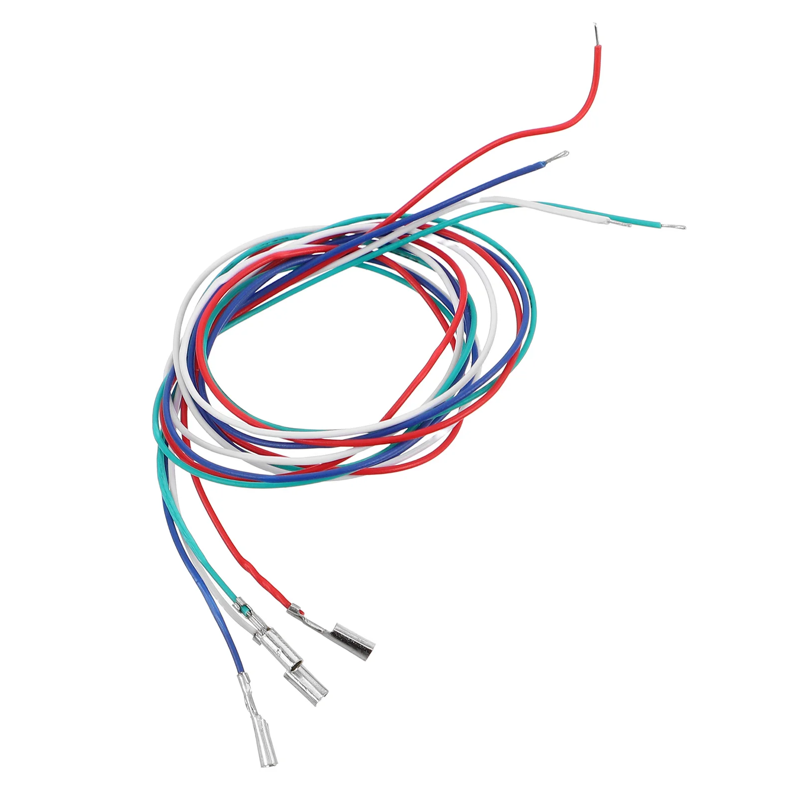 

4Pcs Headshell Wire Set Stereo Phonograph Head Easy Identification Installation Wide Compatibility Repairing Accessory