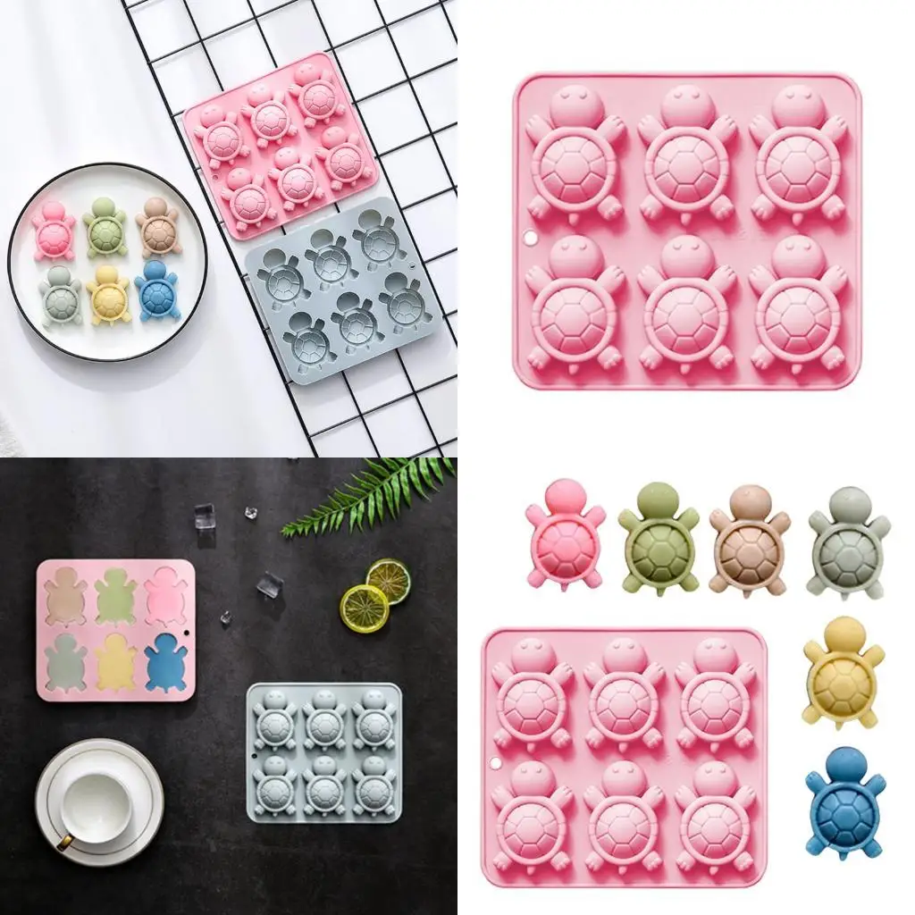 

E8BD High Temperatures Resistant Silicone Mousse Cake Mold Creative Dessert Mould