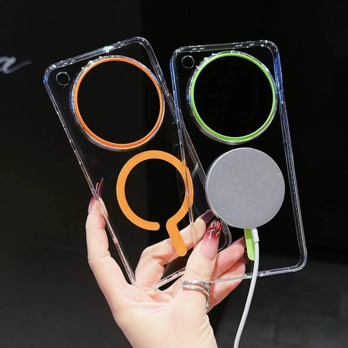 

Magnetic Case For OPPO Find X8 Ultra High Transparency PC Hard Cover Shockproof Magnet Phone Shell For OPPO FindX8 Ultra