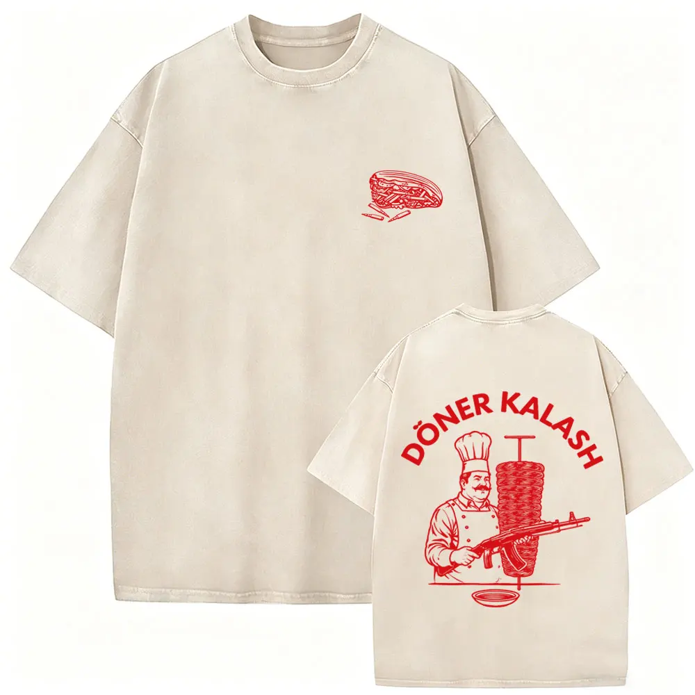 Gewaschenes Vintage Brothers in Arms Live Hard Die Once T-Shirt mit doppelseitigem Druck für Männer und Frauen, lässiges Retro-Baumwoll-T-Shirt, Streetwear – Detail 12