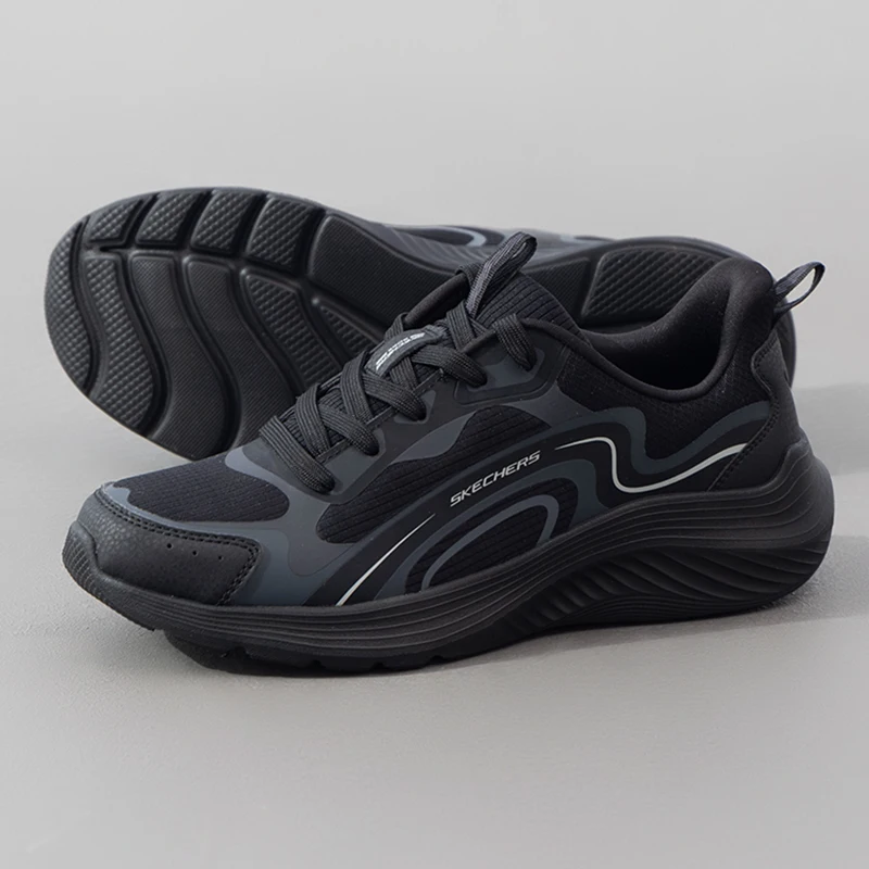 

Skechers Men's Shoes, Fashionable and Trendy Sports Shoes, Comfortable, Breathable, Lightweight, Wear-Resistant, Outdoor Casual Shoes 118227-Bbk