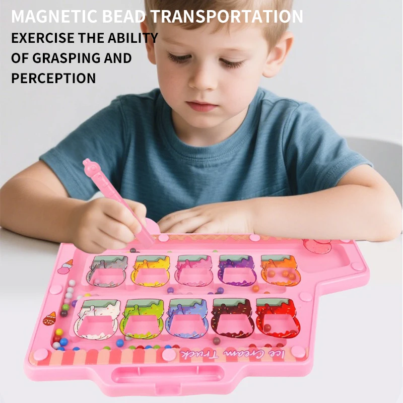 ألعاب مطرزة مغناطيسية لتدريب ذكاء وتركيز الأطفال، ألعاب مغناطيسية للأطفال لتحسين انتباههم #2