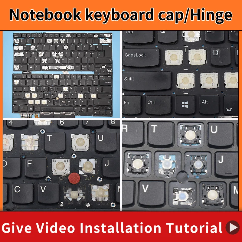

Replacement For Thinkpad X1 Carbon 10TH GEN 10 2022 11TH GEN 11 2023 X1 Carbon 12TH GEN 12 2024 13TH GEN 13 2025 keycap hinge