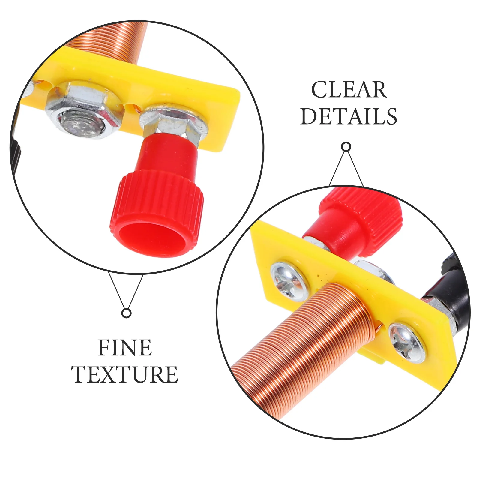 T-شكل الملف اللولبي لفائف غرامة الأسلاك النحاسية الكهرومغناطيسية التعريفي الفيزياء تجربة التدريس أداة طالب المعدات التعليمية