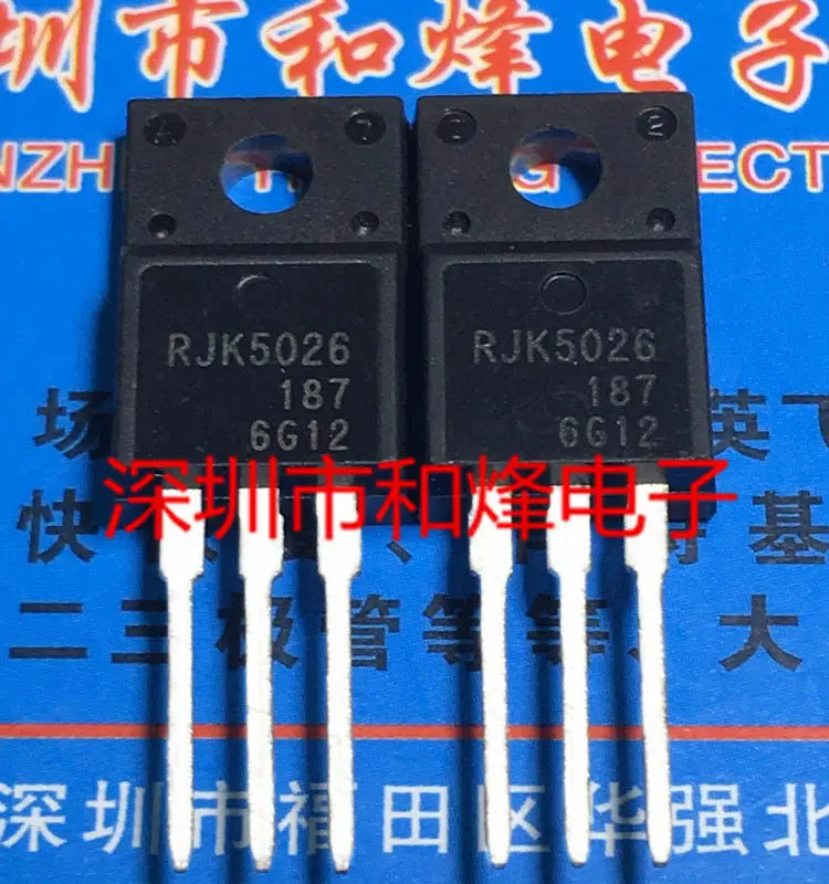 10PCS RJK5026 TO-22…