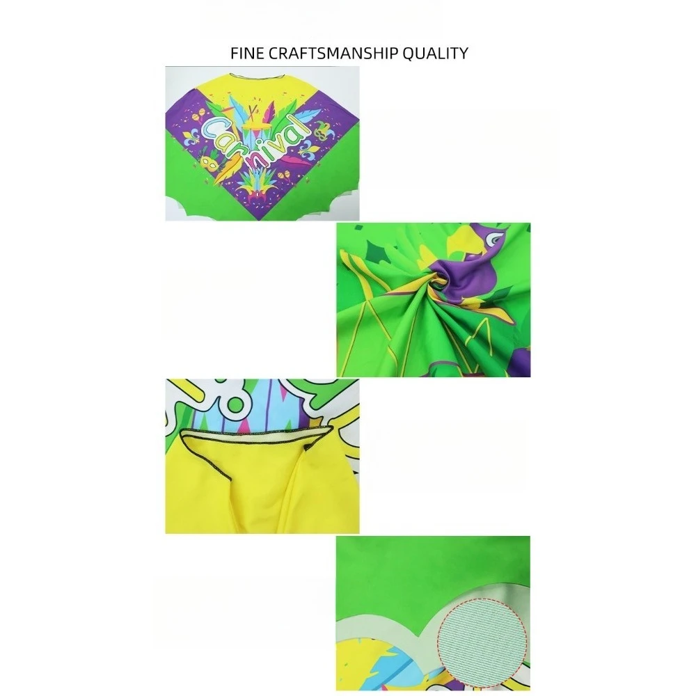 مجموعة تنورة تول احتفالية بشرابة - زي رقص لمهرجان موسيقى الكرنفال #4