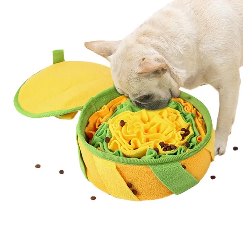 Multi-Functional Sniff Mat for Dog Dog Feeding Mat Dog Activity Sniffing Mat Dog Treat Blanket Boredom Buster for Dogs Dispenser