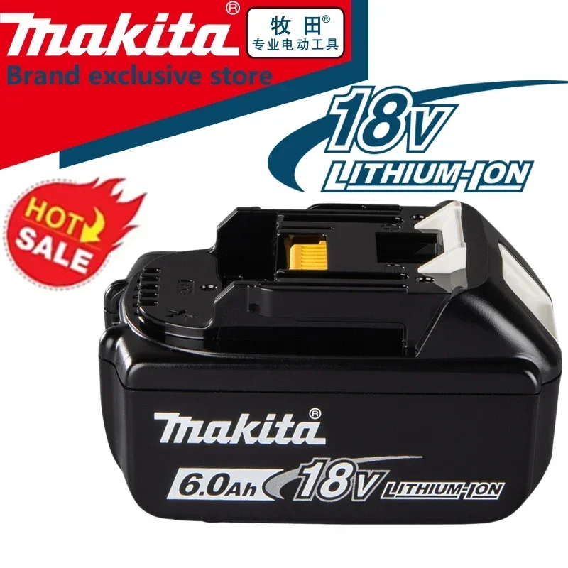 

100% оригинальный/оригинальный аккумулятор Makita 18 В bl1850b BL1850 bl1860 bl 1860 bl1830 bl1815 bl1840 LXT400 6,0 Ач для инструментов Makita, дрели