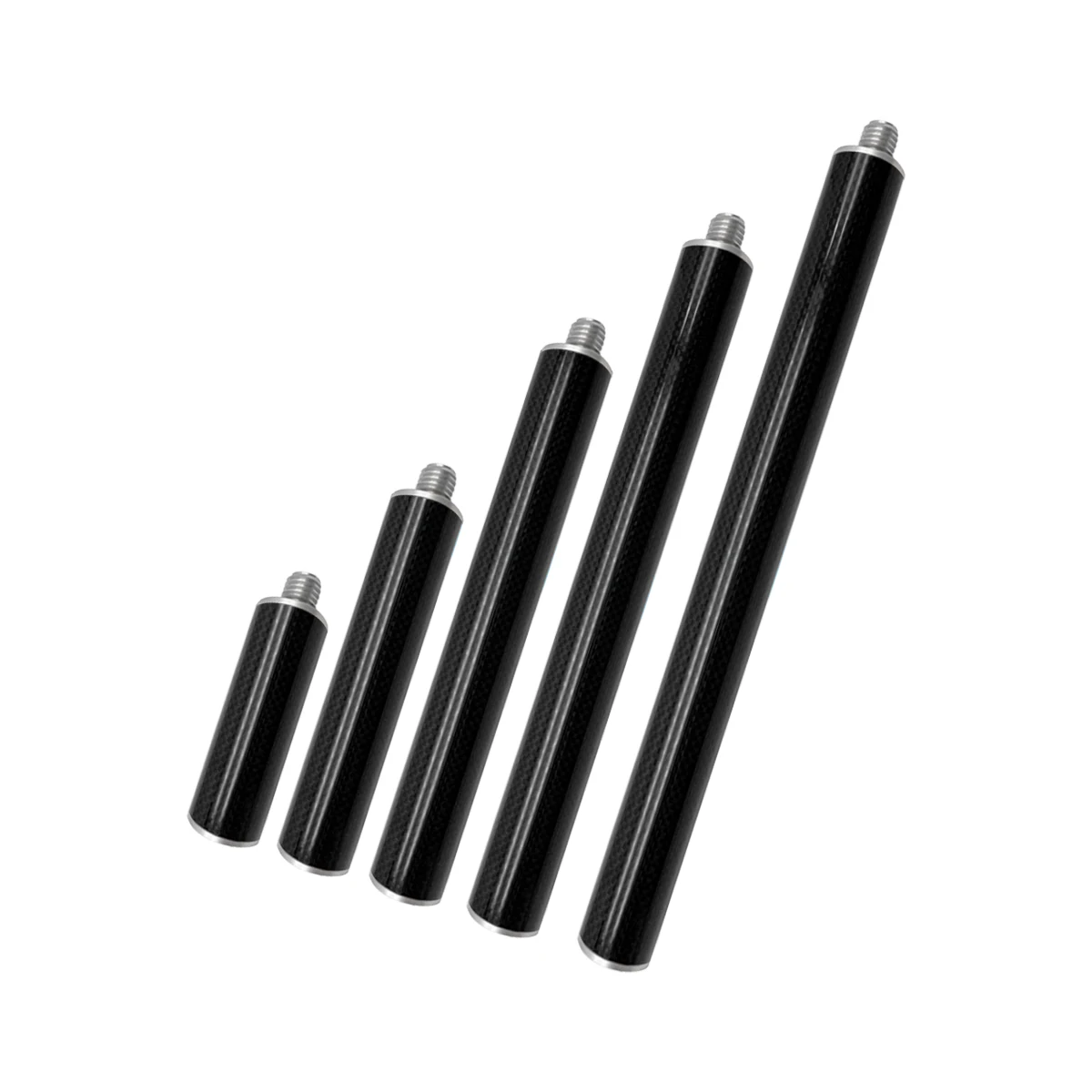 5/8 Thread Carbon Fiber Pole Antenna Extend Section Pole prism GPS GNSS surveying Rod prisma