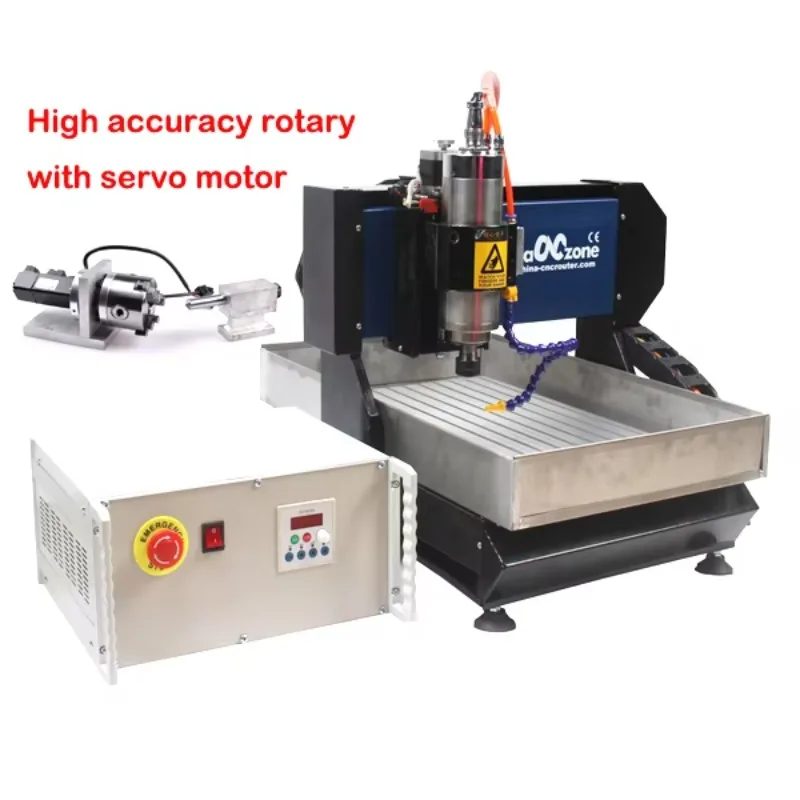3040 Portable 3 Axis 4 Axis CNC Router Hobby Mini Milling Machine for Metal Wood Carving 3D