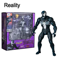 Mafex 088 Venom Action Figure Spider-Man Venom S.h.figuarts Carnage Venom Hand Joint Movable Collection Model Toys Kids Gift