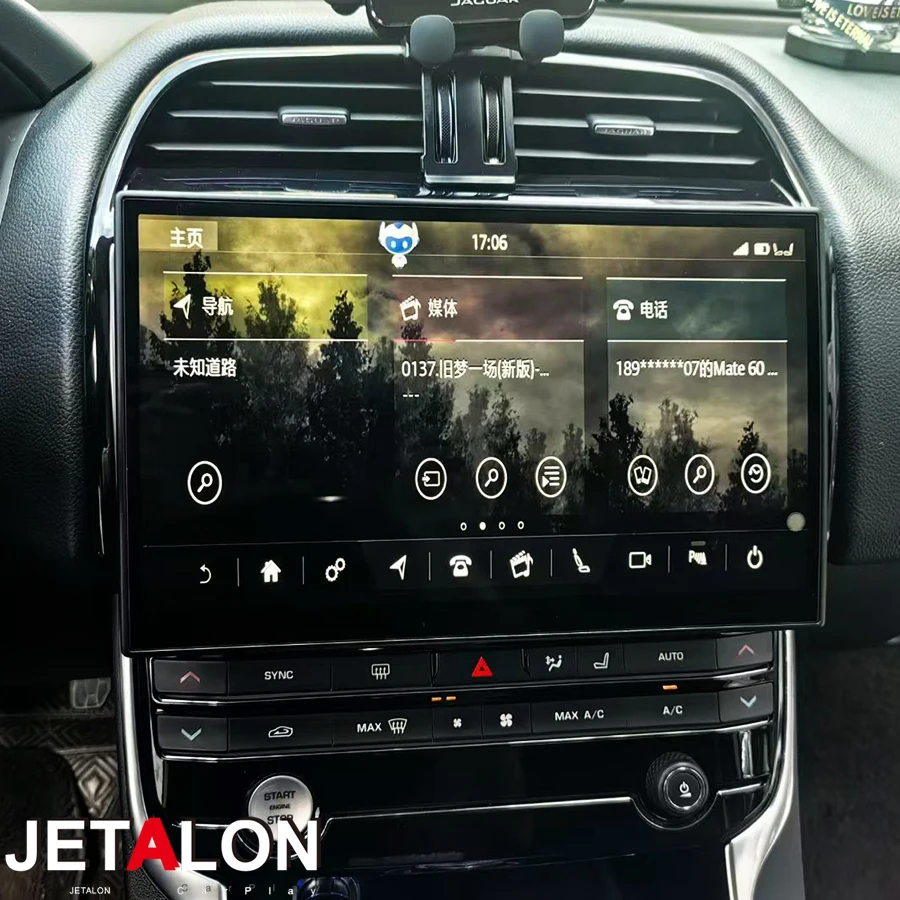 11.4inch Car Radio Screen For Jaguar XE XEL F-PACE XF XFL 2016-2019 GPS Navigation Multimedia Player Stereo Carplay Head Unit4G
