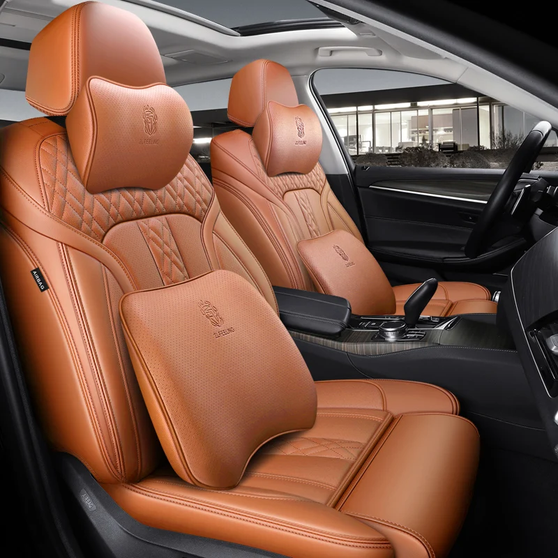 2020 تصميم جديد رائجة البيع وسادة مقعد السيارة أربعة مواسم تخصيص غطاء مقعد السيارة #3