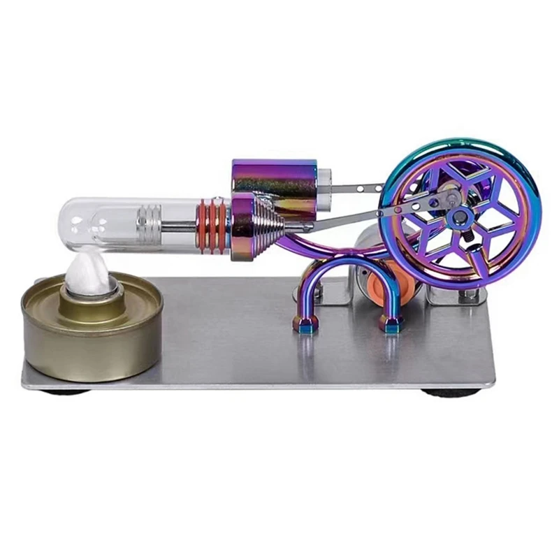 Hot Air Stirling Engine Model Generator Engine Physics Experiment Science Toy Educational Science Toy