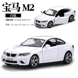 Alloy car model 1:36 series BMW M2 M3 M4 M5 550I 328 507 sports car children's  collectible gifts