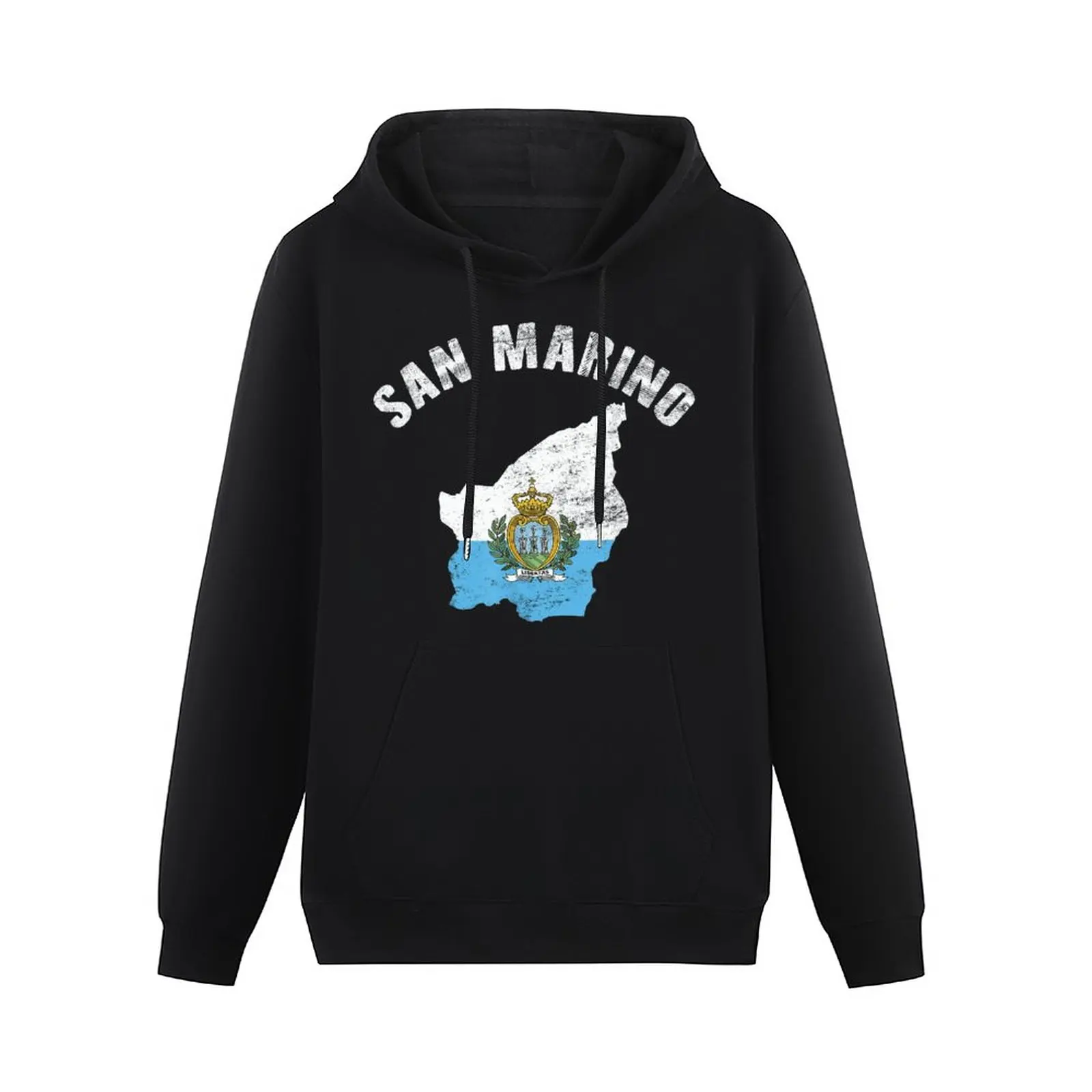 

Men Women Hoodies San Marino Flag San Marinese Country Map Hoodie Pullover Hooded Hip Hop Sweatshirt Cotton Unisex