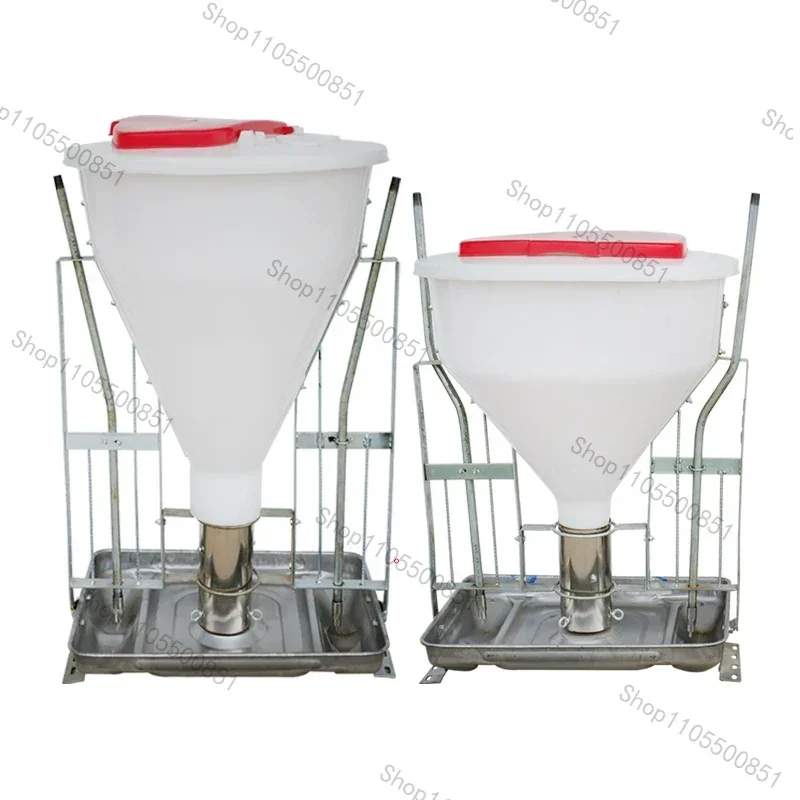 1pcs Dry Wet Pig Feeding Trough - New Automatic Feeder for Nursery Grower Pigs Farm Livestock Breeding