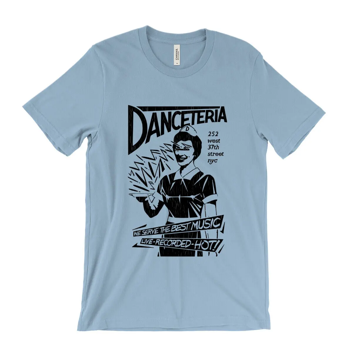 Danceteria T Shirt 1980s Nightclub Disco After Hours Rock Dance New York