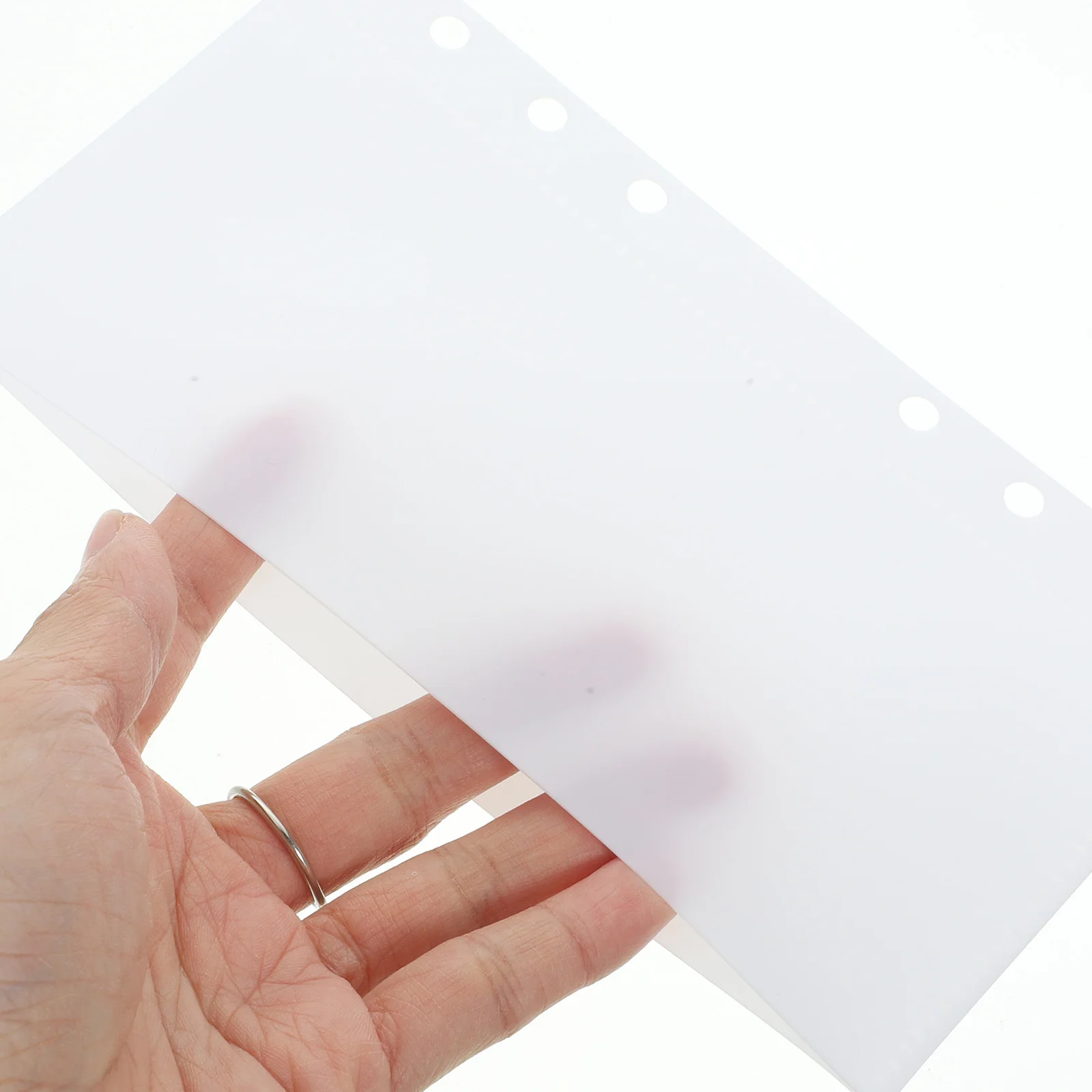 

5Pcs Budget Binder Pocket Inserts Loose Leaf Multi-Use Binder Accessory for Business Cards Receipts Budget Book