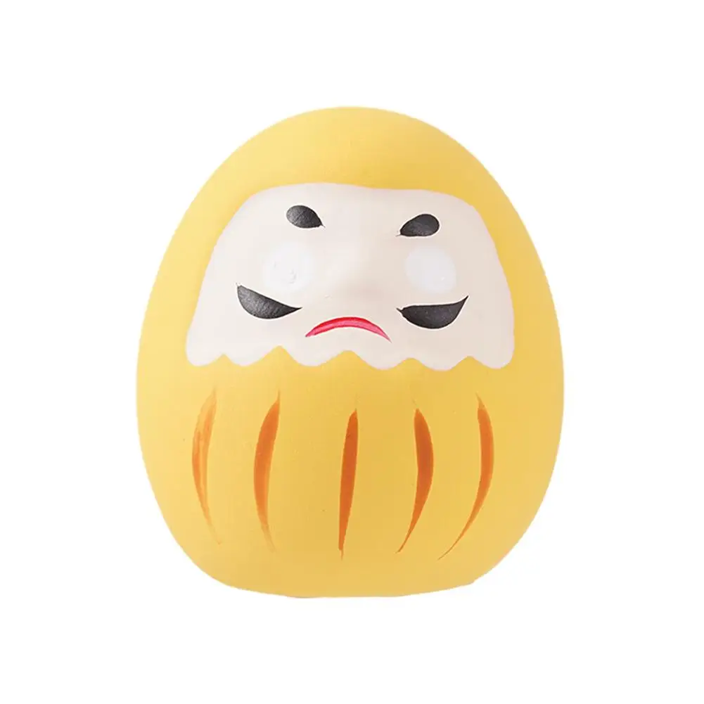 Japanese Ceramic Daruma - Lucky Charm Fortune Ornament, Miniature Crafts For Home Decor & Gifts Home Decoration J3w9