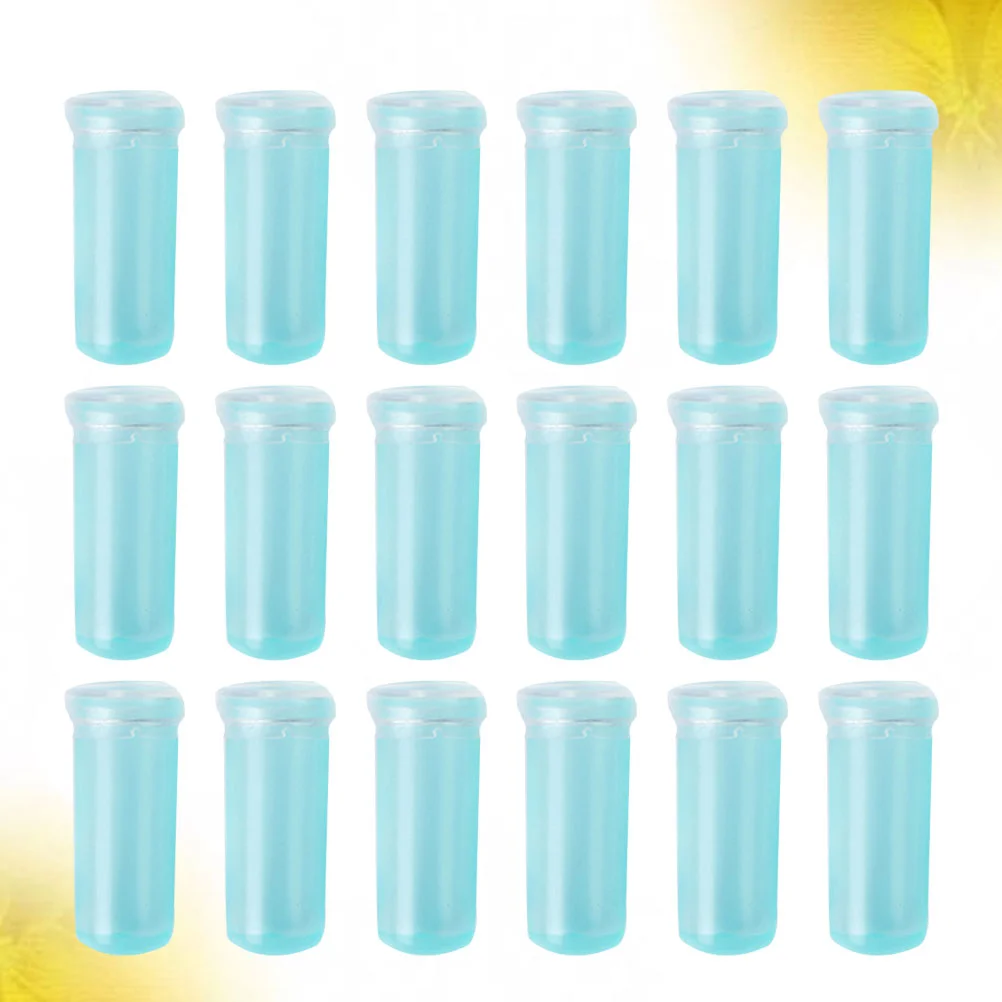 200 Pcs Flower Preservation Tube Growing with Cover Water Container Florist Floral Supplies