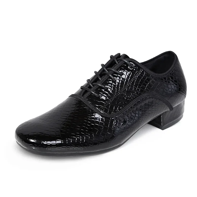 Chaussures de danse latine en cuir pour hommes, chaussures de tango de salle de Rh, chaussures de phtalate pour hommes, chaussures de jazz de