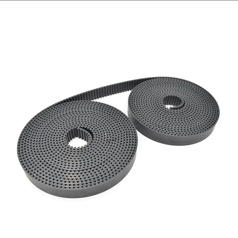 

10Meters PU Black HTD 5M Open Synchronous belt 5M-15mm Width 15mm Polyurethane steel Arc Tooth HTD5M Timing Belt pulley