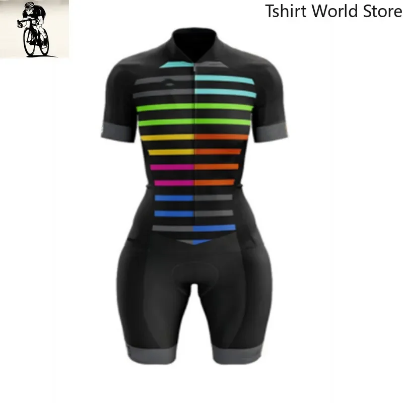 Popular Triathlon Suits For Women Short Sleeve Bicycle Tights Pro Team Racing Jumpsuits Cycling Skinsuits Summer Ciclismo Hombre