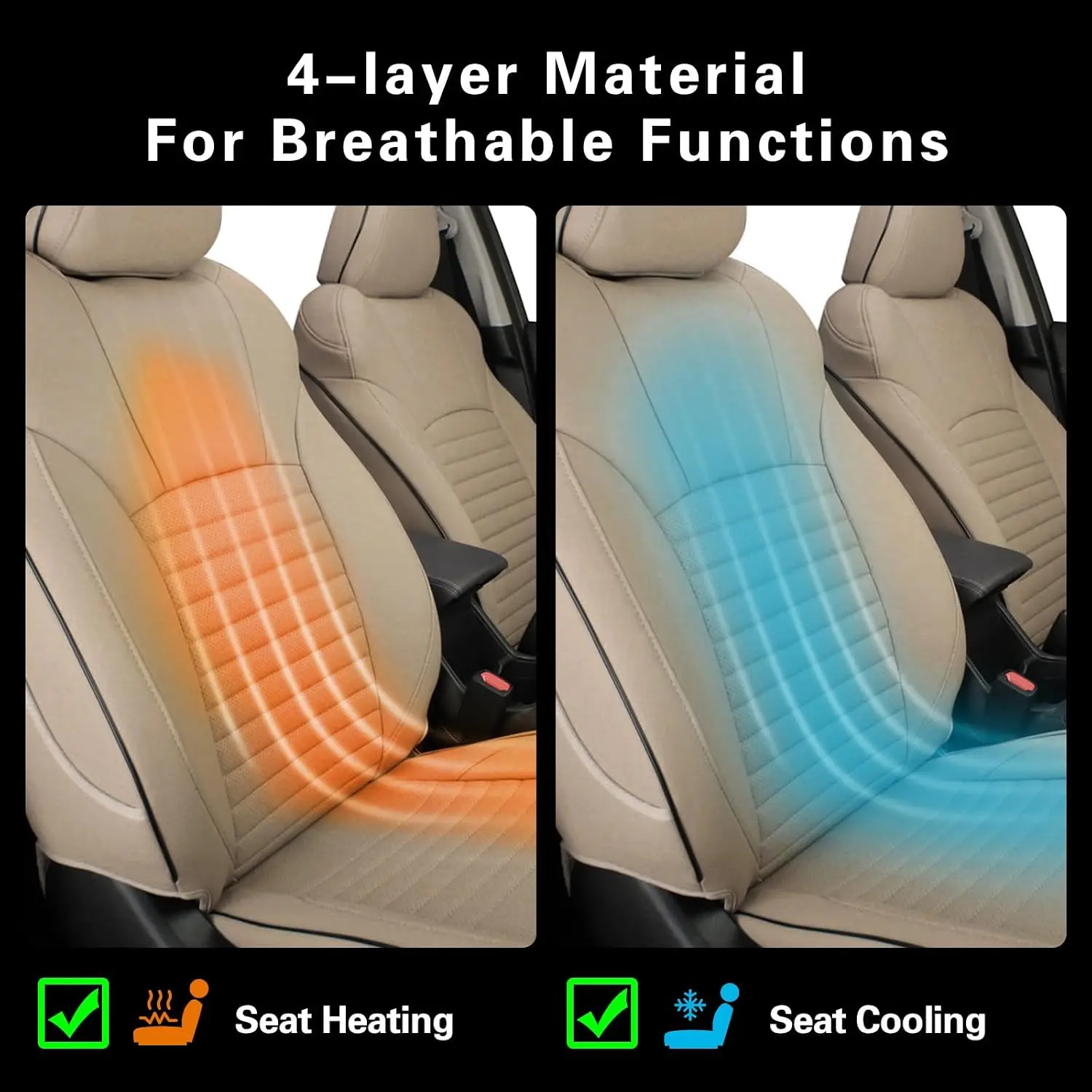 Mazda CX-5-Compatible Car Seat Cover Set — product detail 3