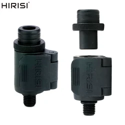 Conector cambio rápido de aluminio Hirisi para pesca de carpa