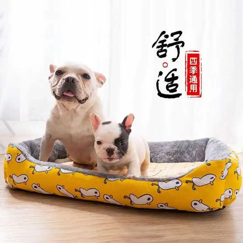 للقطط عيد الميلاد الديكور قابل للغسل أريكة سرير عش الشتاء زلاجات أرجوحة مع المضادة للانزلاق أسفل الراقية مستلزمات الحيوانات الأليفة مقاومة للرطوبة #1