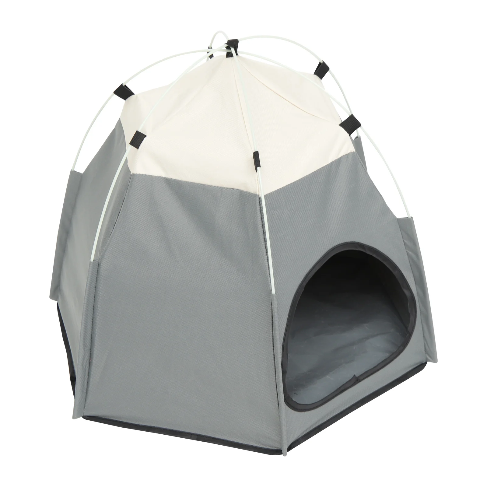 

Pet Tent Warm Playpen Cat Tents Indoor Outdoor Household Hideaway Hut Decorative Kitten Dark Grey Dog Sleeping Foldable Durable