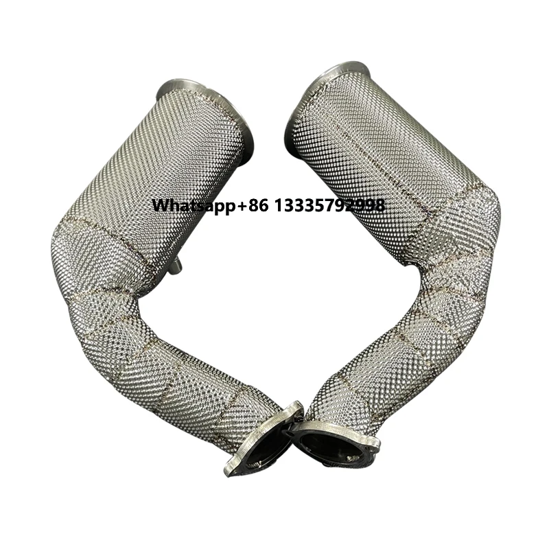 

One Piece Dropshipping Exquisite Craftsmanship Stainless Steel Downpipe for Lamborghini URUS End Exhaust