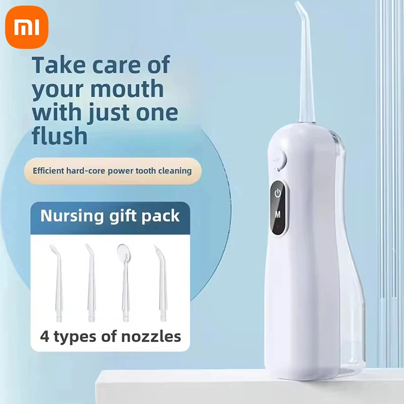 

Портативный электрический ирригатор Xiaomi, ручное зарядное устройство для чистки полости рта, удаления зубного камня, прибор для домашнего использования