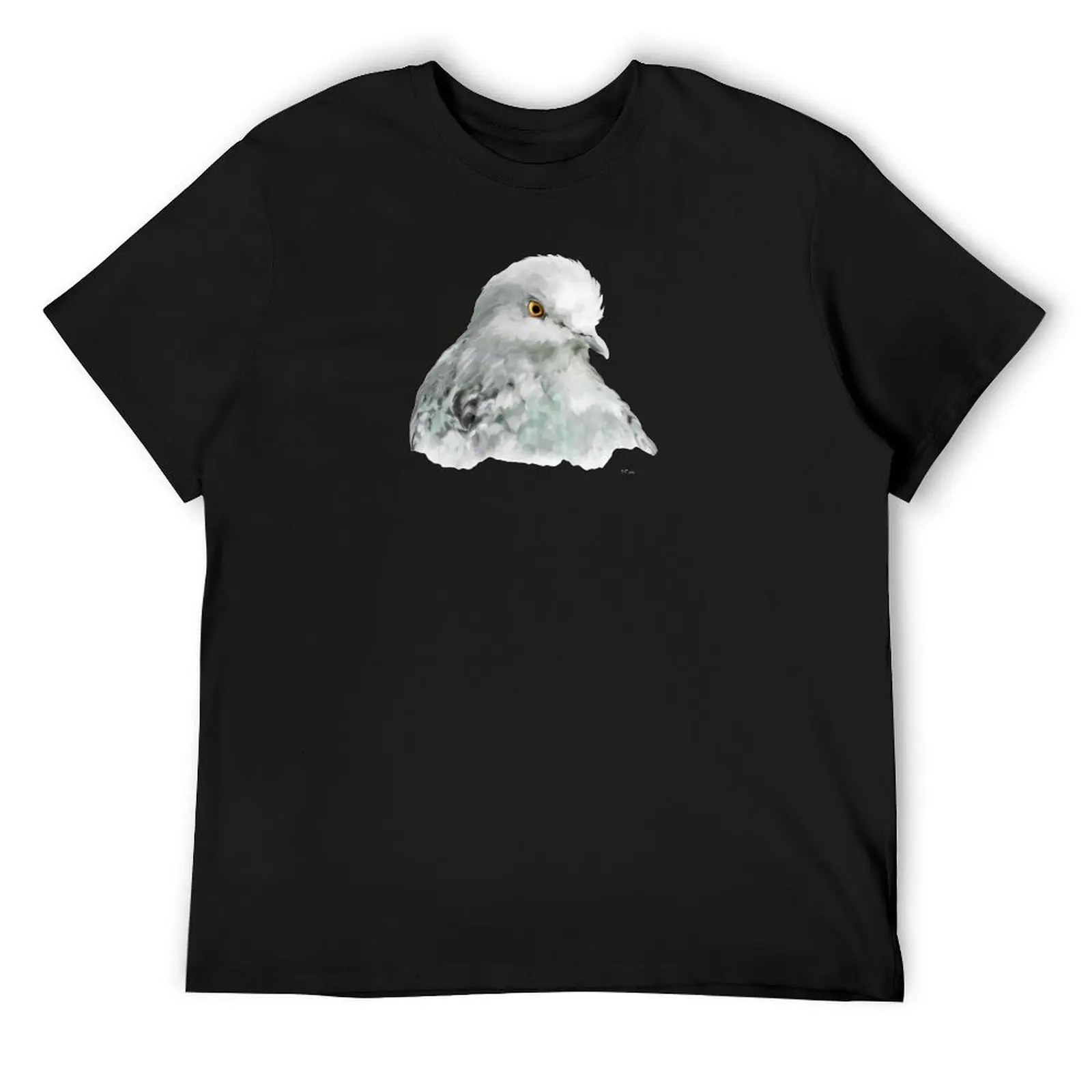 Bird: Pigeon T-Shirt new edition baggy shirts anime clothes black t shirts for men