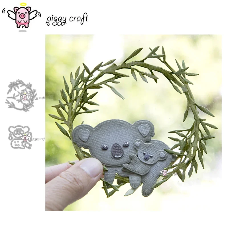 Piggy Craft metal cutting dies cut die mold Bamboo circle sydney Scrapbook paper craft knife mould blade punch stencils dies